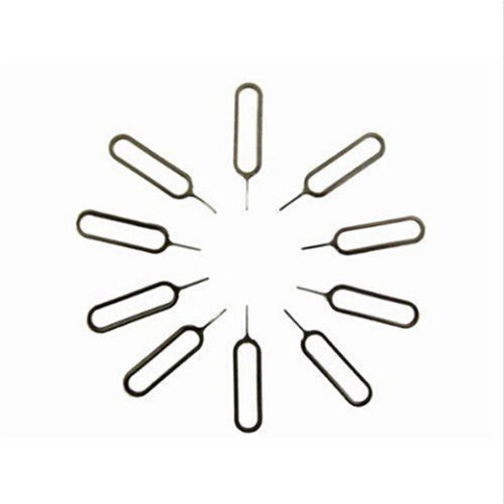 10x Sim Card Tray Remover Eject Ejector Pin Key Tool for iPhone 6 5S 4S 4
