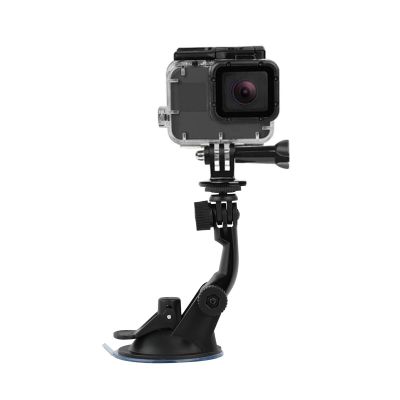 Suction Cup Mount Compatible with Gopro Hero 13 12 11 10 9 8/AKASO EK7000/Brave 4/Brave 7/V50X/Insta360 x5 x4/ODDV/DJI Osmo Action 5 Pro/Apexcam/Icefox Action Camera, Car Windshield Camera Mount