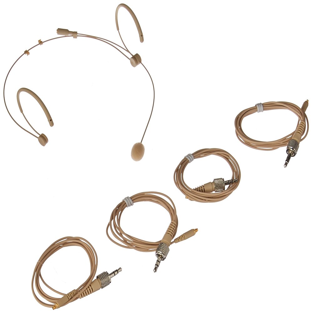 Other Galaxy Audio HS3OBGSEN Dual Ear Headset Microphone, Black (HSM3OBG4SEN)