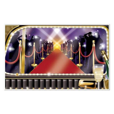 Beistle VIP Limo Arrival Insta View, 3-Feet 4-Inch by 5-Feet 4-Inch