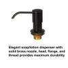 Laguna Brass 6011BZ Kitchen Sink Soap/Lotion Dispenser Brushed Bronze Finish view 2