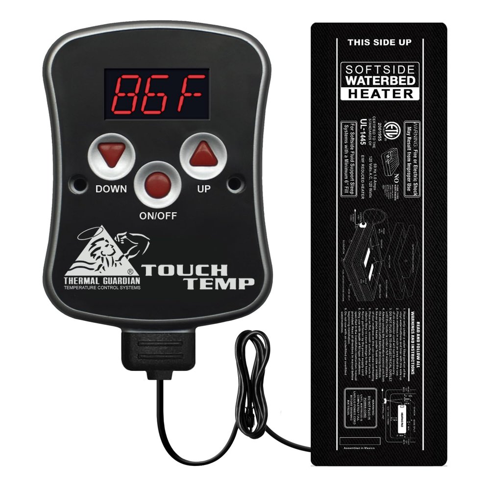 InnoMax Thermal Guardian Touch Temp Solid State Waterbed Heater, Low Watt