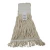 Boardwalk 524C Mop Head, Pro Loop Web/Tailband, Premium Saddleback Head, Ctn, 24-oz., WH (Case of 12) view 1