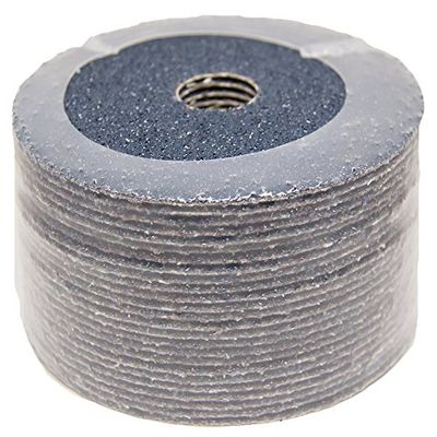 Benchmark Abrasives 4 1/2 Inch Sanding Discs Zirconia Resin Fiber Grinding Disc for Grinding, Stripping on Wood, Fiberglass, Metal, 7/8" Arbor Angle Grinder Sanding Disc, 25 Pack - 60 Grit