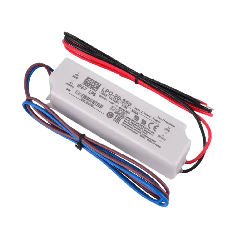 LED Driver 16.8W 48V 350mA LPC-20-350 AC-DC SMPS LPC-20 Series C.C Power Supply