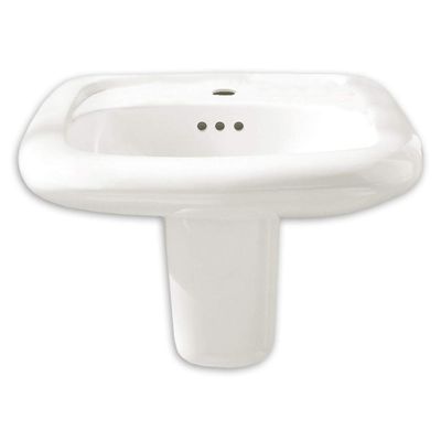 American Standard 0958908Ec.020 Murrow Lavatory 8-Inch Less Overflow