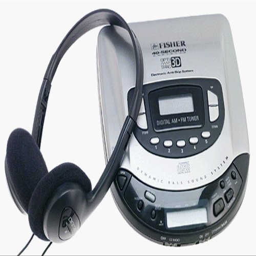 Fisher PCD-7950 Personal CD Player with FM/AM Stereo and Car Kit