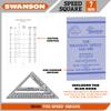 Swanson Speed Square, 7 in. Aluminum Layout Square with Blue Book (S0101) view 3