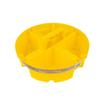 Bucket Boss - Bucket Stacker Small Parts Organizer, Bucket Organization (15051) , Yellow view 1