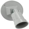 BELL 5624-5 4 in. Round Weatherproof Combination Cover for 75-150W Par 38 Lamps, Includes 1 Lampholder, Gasket, and Hardware, Gray view 1