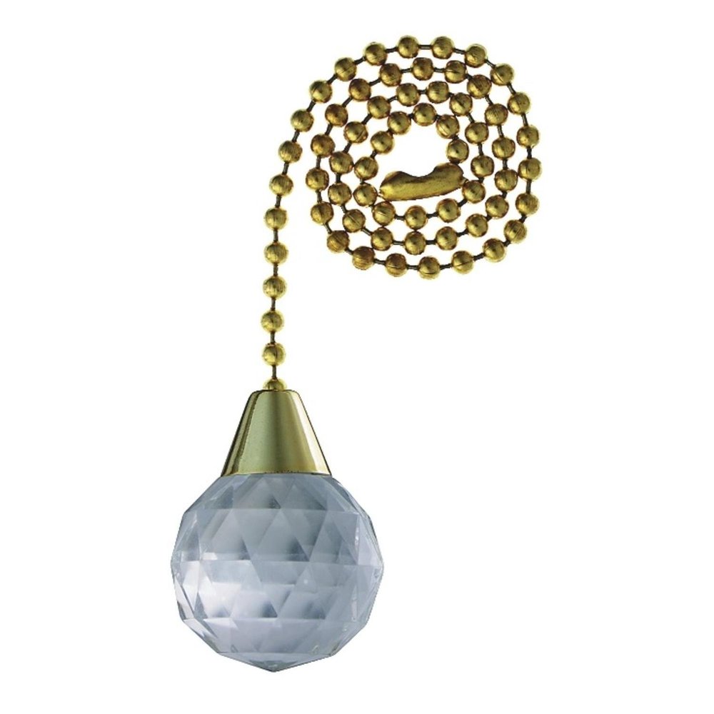 Westinghouse 77084-00 Lucite Sphere Pull Chain, Acrylic