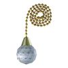 Westinghouse 77084-00 Lucite Sphere Pull Chain, Acrylic view 1