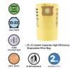 Shop-Vac 9067333 High Efficiency Disposable Filter Bags, Fits 15-22 Gallon Tanks, White, Ideal for Drywall and Cold Ashes, (2-Pack) view 2