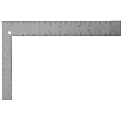 STANLEY 12 in. x 8 in. Steel Carpenter Square, Rust Resistant (45-912)