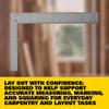 STANLEY 12 in. x 8 in. Steel Carpenter Square, Rust Resistant (45-912) view 2