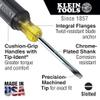 Klein Tools 600-6 5/16-Inch Keystone Screwdriver, Made in USA, 6-Inch Square Shank view 2