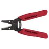 Klein Tools 11046 Wire Stripper, Wire Cutter, Made in USA, Stripping/Cutting Tool for 16-26 AWG Stranded, Compact Nose with Precision-ground Stripping Holes view 1