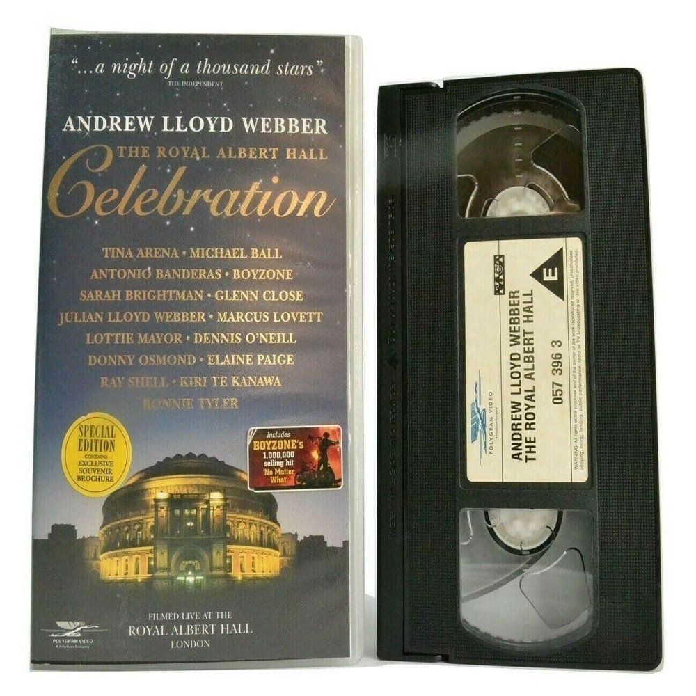 Andrew Lloyd Webber: The Royal Albert Hall Celebration [VHS]