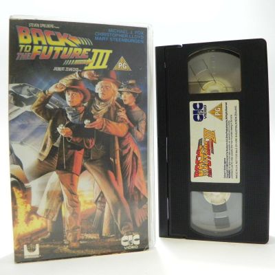 Back to the Future Part III [VHS]