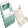 Legrand Wiremold NM2 Nonmetallic Plastic Raceway for Extending Power, 1 Gang Outlet Box, 1" Deep, Ivory (1 Pack) view 1