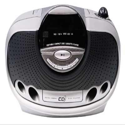Audiovox CE211R AM/FM Stereo Radio with Drawer Load CD & Cassette Player/Recorder with Remote