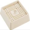 Shepherd Hardware 9166 2-Inch Square Rubber Furniture Cups, 4-Pack view 1