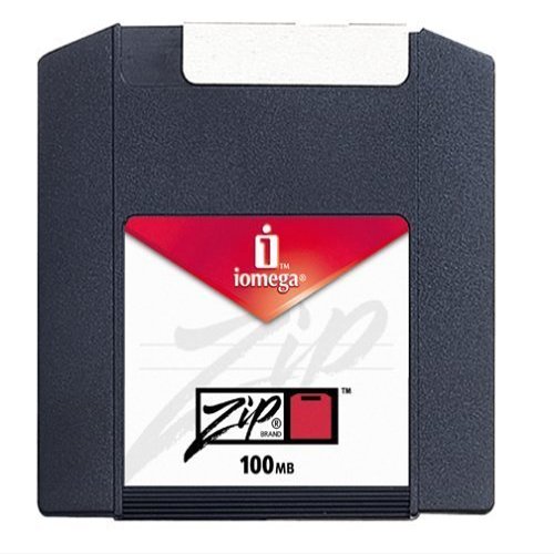 Iomega Zip 100MB PC Gray Cart 2 Pak