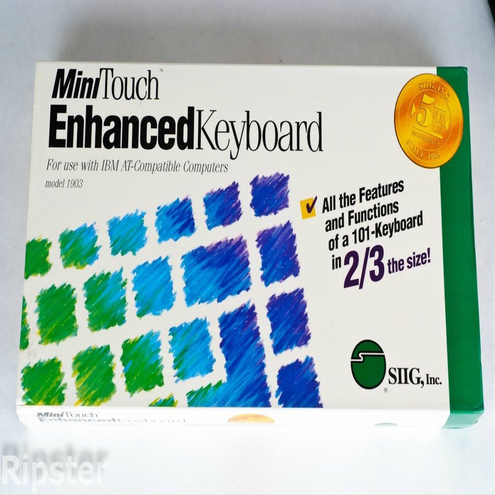 SIIG Minitouch 81 Key at Style Connector Alps Mechanical 12X6In