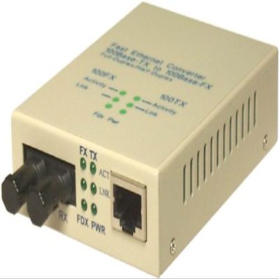 SIIG Fiber Optic Converter- St Fast Enet 100BTX to 100Bfx