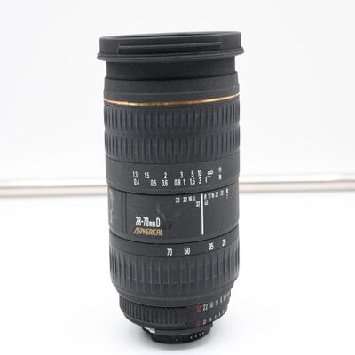 Sigma 28-70mm F2.8 EX Aspherical Lens for Nikon-AF Camera