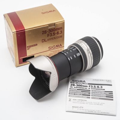 Sigma 28-300mm F3.5-6.3 Aspherical Hyperzoom IF Lens for Pentax-AF Camera