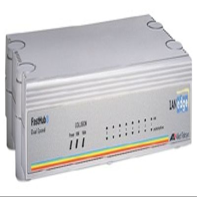 Allied Telesyn Lanedge 8 Port Auto 10/100 Hub Internal Switch Ext Power