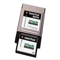 SimpleTech STI-CFAD/32A 32MB CompactFlash Card with Adapter for Digital Cameras