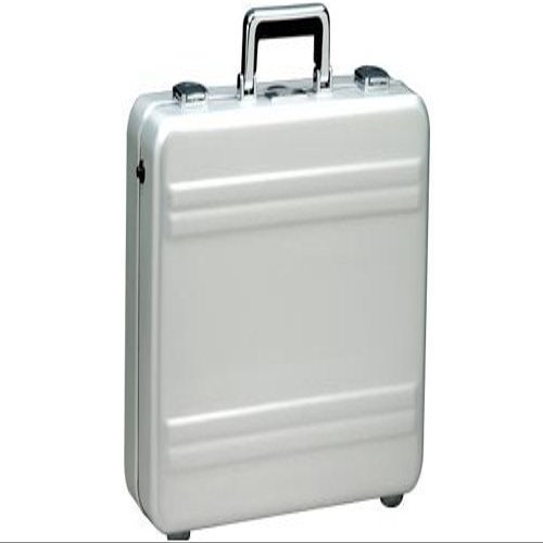 APW Silver Aluminum Notebook Carrying Case 13.6X18.6X5