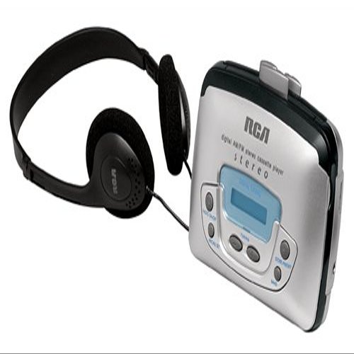 RCA RP1874 Portable Cassette Player (Digital AM/FM Tuning)