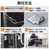 ELECOM Security Lock Wire with Padlocks for Three Devices ESL-6 (Japan Import) view 4