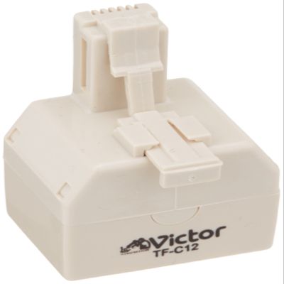 Victor TF-C12WT Telephone Connector