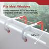 Kidde Fire Escape Ladder, 2-Story Rope Ladder, Extends to 13-Feet, Anti-Slip Rungs view 4