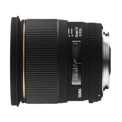 Sigma 24mm f/1.8 EX DG Aspherical Macro Large Aperture Wide Angle Lens for Minolta and Sony SLR Cameras