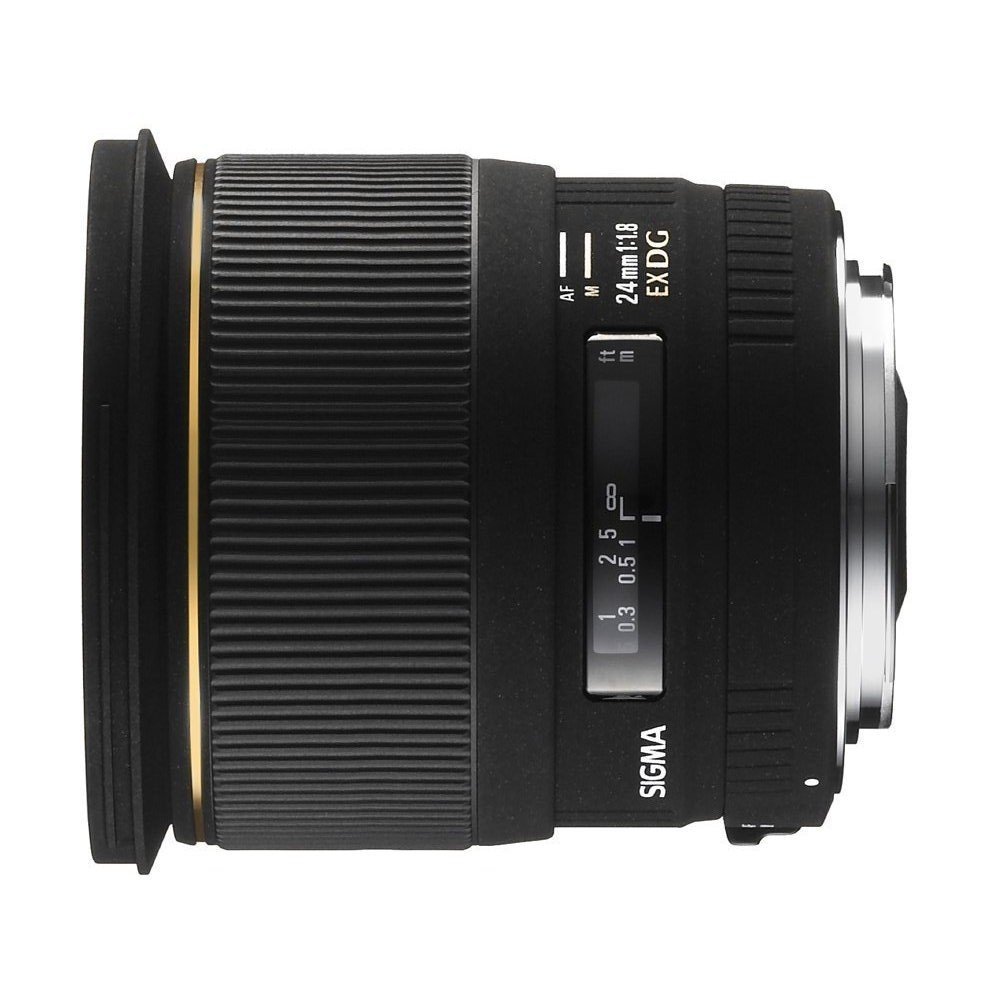 Sigma 24mm f/1.8 EX DG Aspherical Macro Large Aperture Wide Angle Lens for Minolta and Sony SLR Cameras
