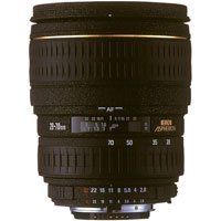 Sigma 28-70mm f/2.8 EX Aspherical DF Lens for Nikon SLR Cameras