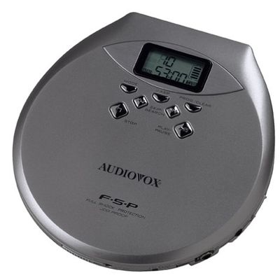 Audiovox CE-170S Portable CD Player with 45-Second Anti-Skip Protection