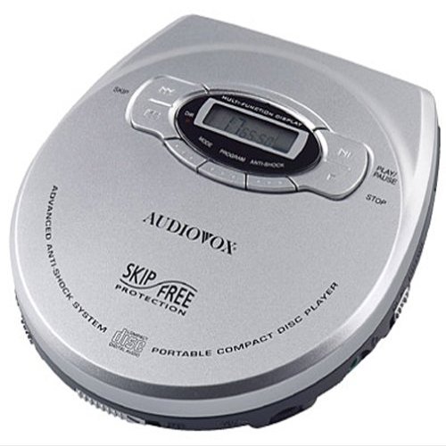 Audiovox CE-1000X Portable CD Player with Electronic Anti-Skip Protection