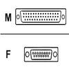 7123 15pin X21 Wan to 44pin Sync Cable Adapter view 1