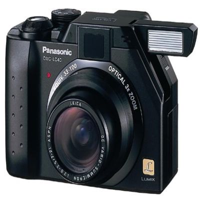 Panasonic DMC-LC40K 4MP Digital Camera w/ Leica Lens and 3x Optical Zoom, Black