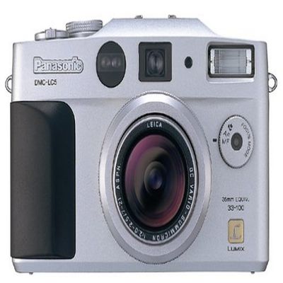 Panasonic Lumix DMC-LC5S 4MP Digital Camera w/ Leica Lens and 3x Optical Zoom, Silver