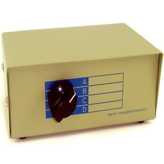 4port Manual Switchbox 4x1 Abcddb25f