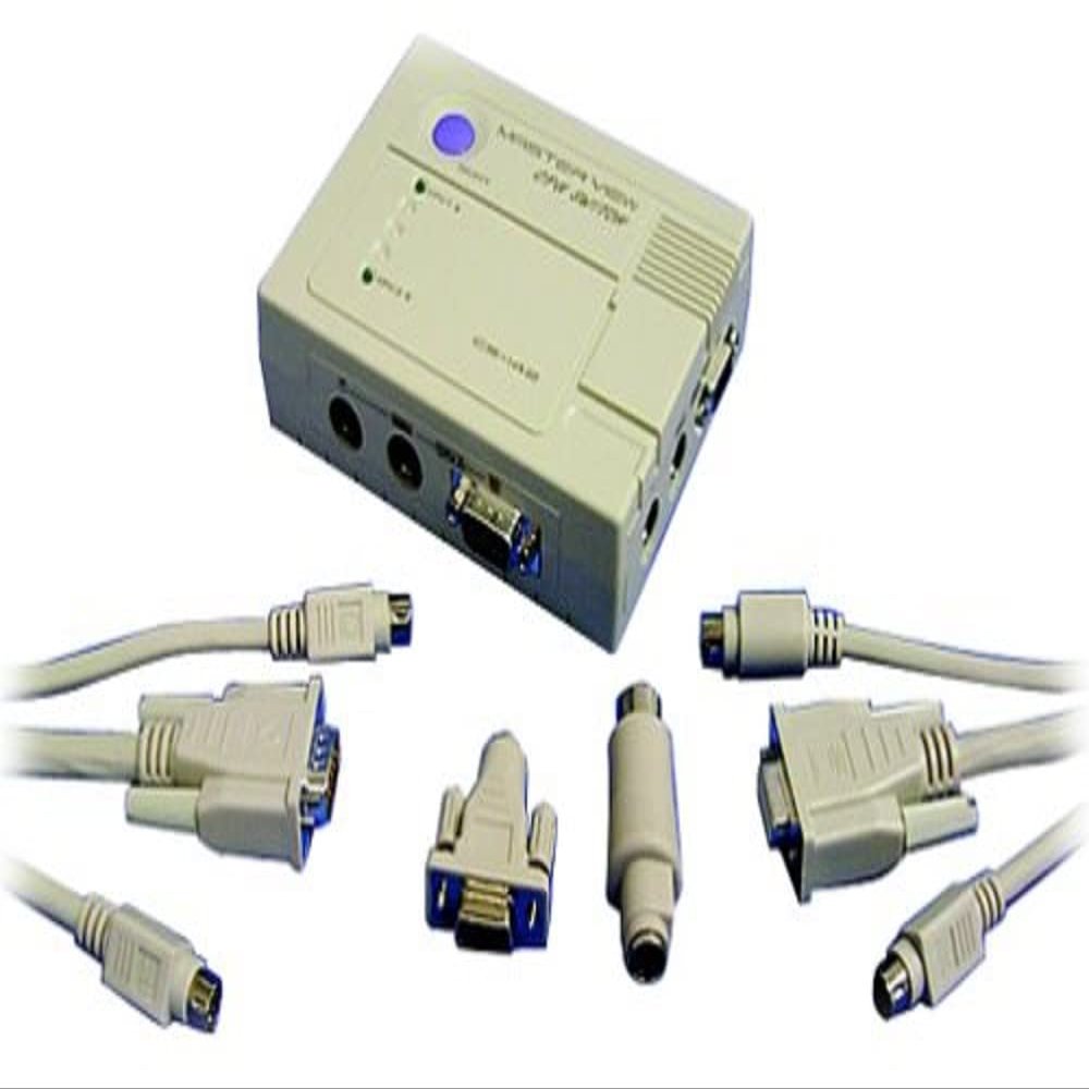 8port Masterview Plus KVM Rack Mount Switch with OSD