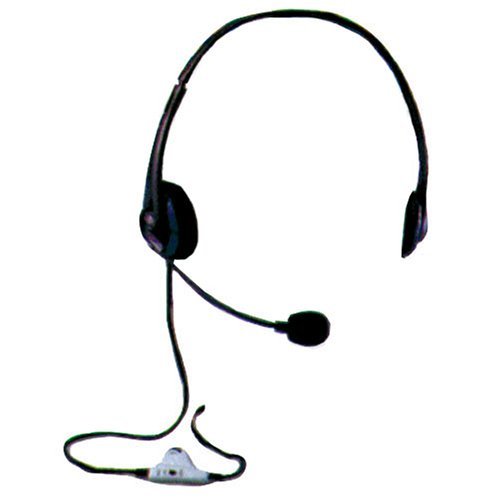 Ahs20 Stereo Headset with mic Volume Control with Clip & Mic Mute