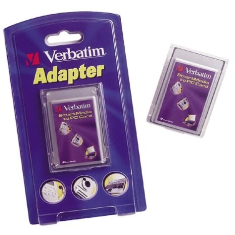 Verbatim SmartMedia Card to PC Card Adapter